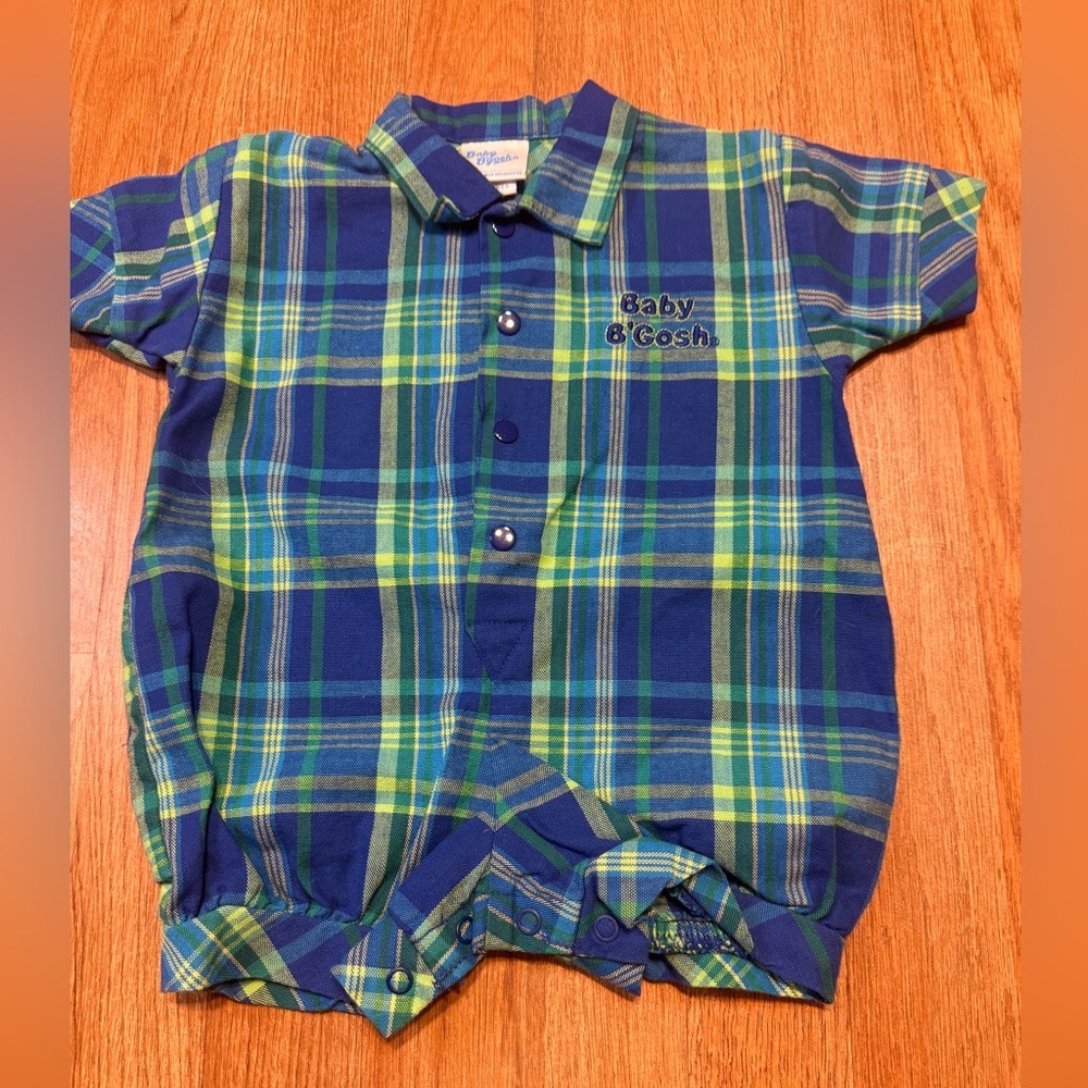 Vintage baby B’gosh romper